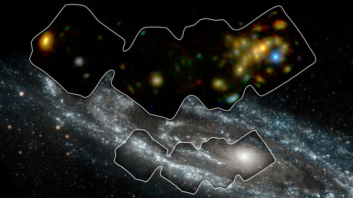 Røntgen stråling i Andromeda galaksen