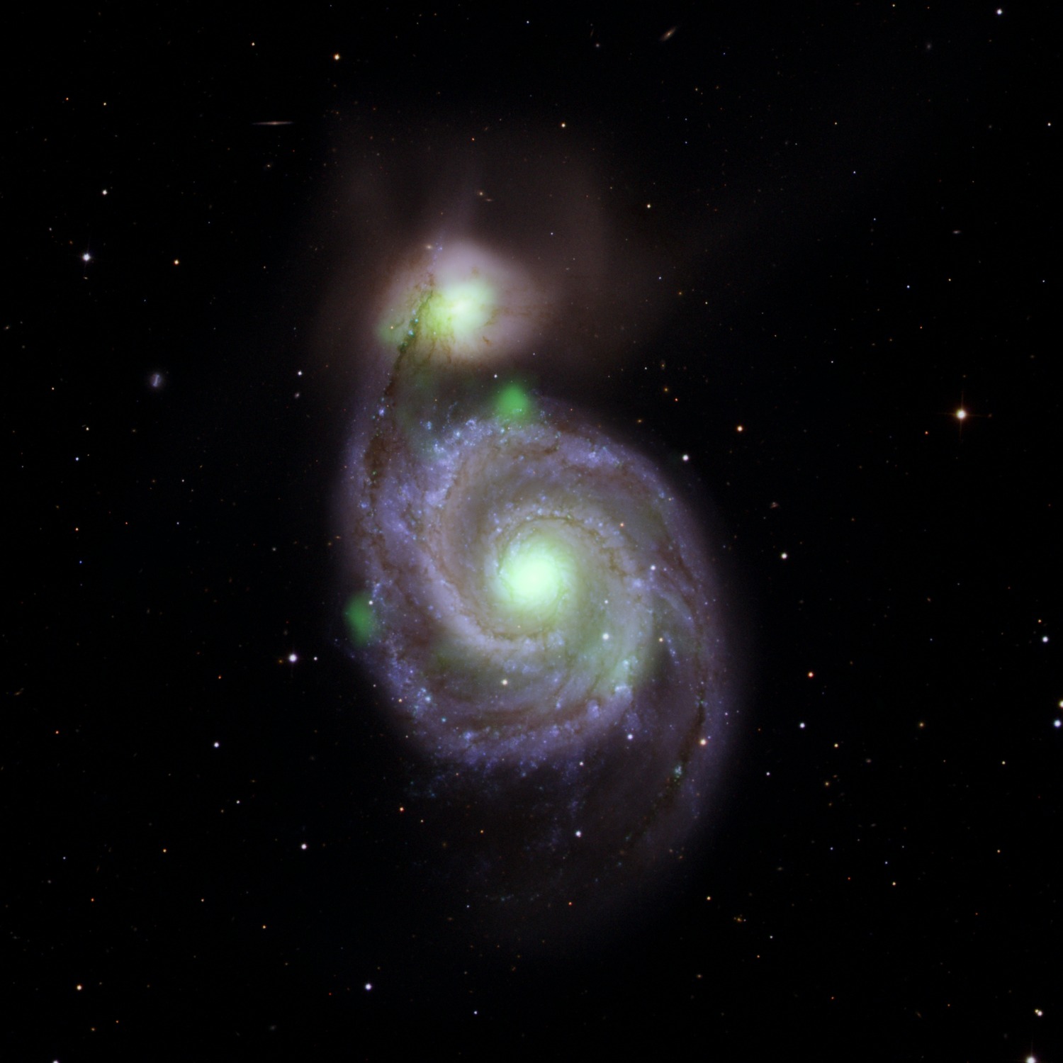 Image | A Hard X-ray Look at M51 | NuSTAR